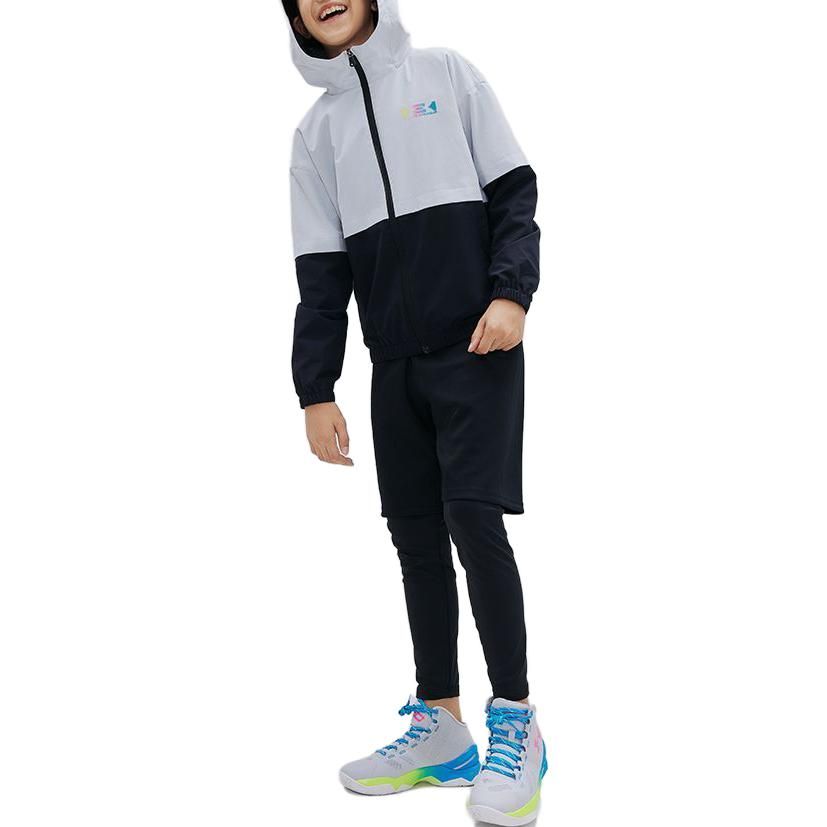 (GS) Under Armour Recover Mens Legacy Windbreaker Jacket 'Grey Black' 233104004 sold by KicksCrew product image thumbnail 2