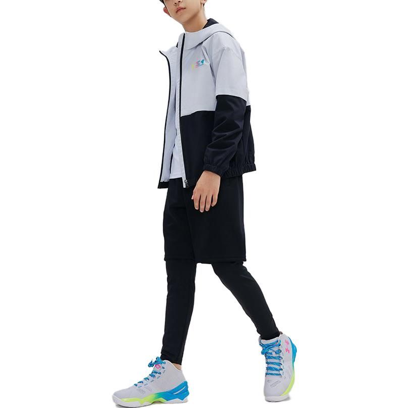 (GS) Under Armour Recover Mens Legacy Windbreaker Jacket 'Grey Black' 233104004 sold by KicksCrew product image thumbnail 3