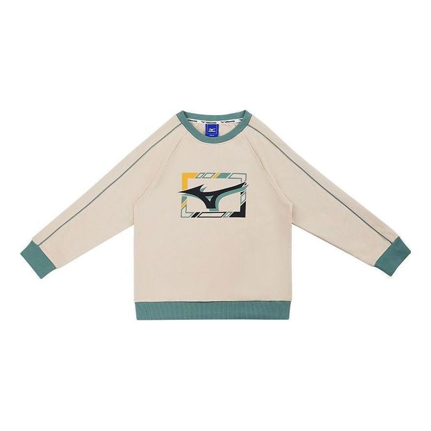 (GS) Mizuno Casual Sweater 'Beige' 32CA3956 sold by KicksCrew