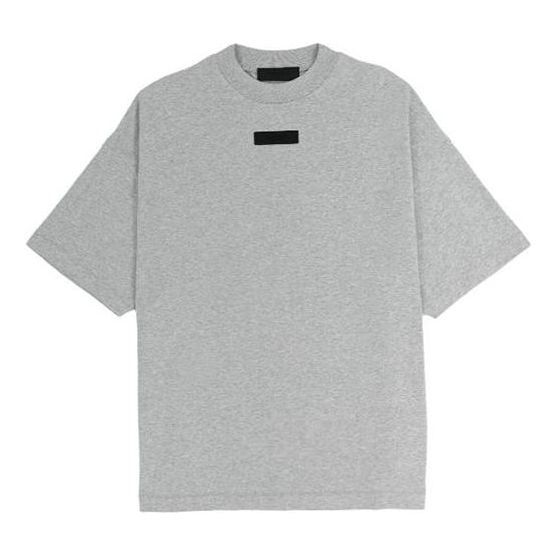 Fear of God Essentials SS24 drop2 Crewneck T-Shirt 'Light Heather Grey' 125SP244196F sold by KicksCrew