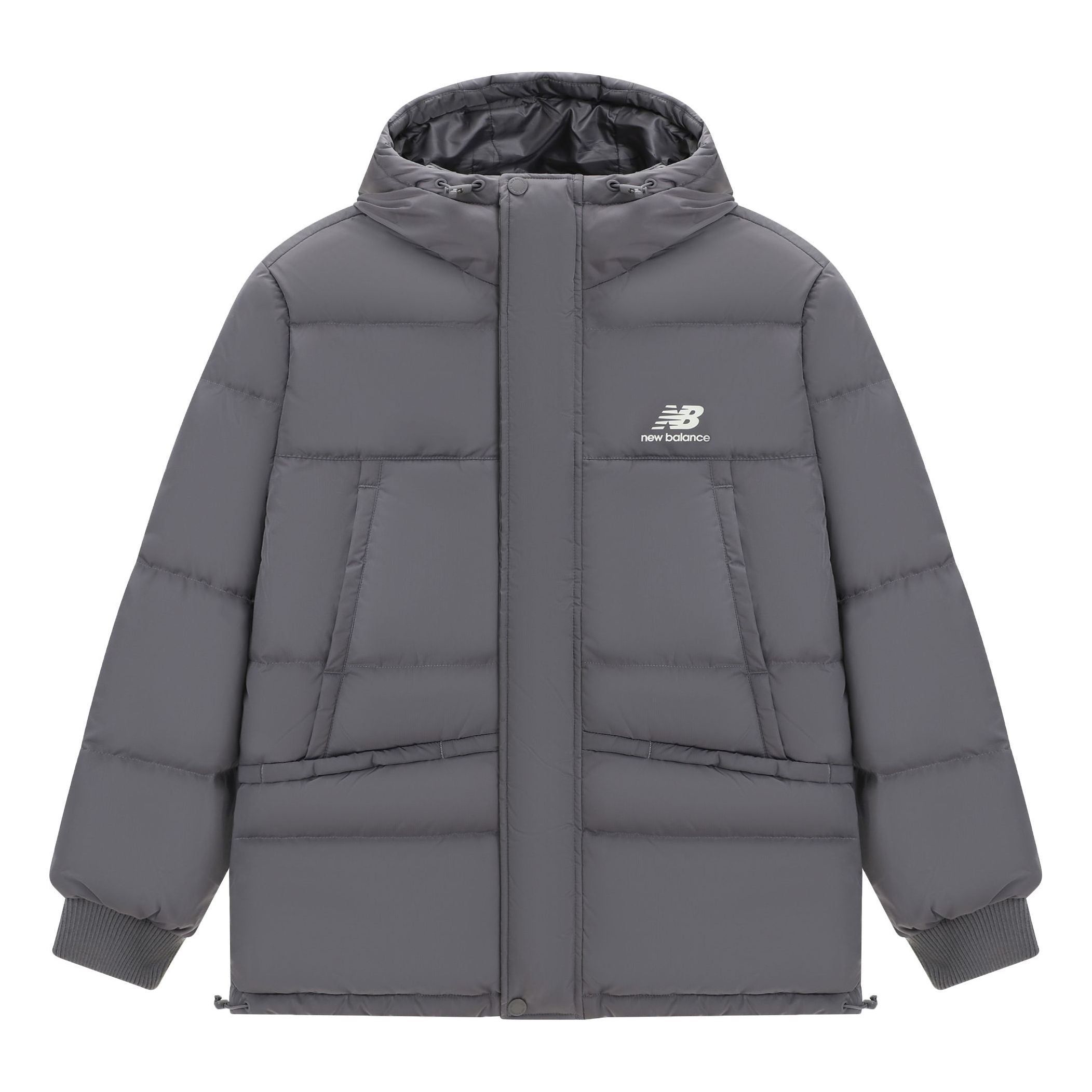 New Balance Warm Down Jacket 'Grey' AMJ23344-ZNC sold by KicksCrew product image thumbnail 2