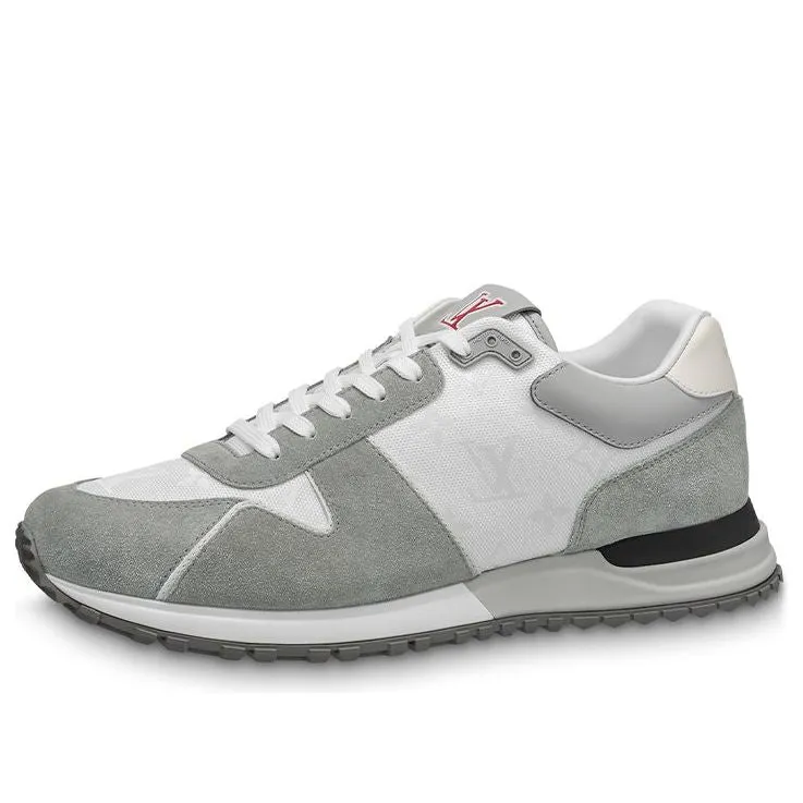 LOUIS VUITTON Run Away Sneakers 'White Grey' 1ABMFN sold by KicksCrew