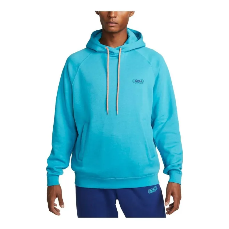 Nike LeBron Basketball Hoodie 'Blue' DQ6129-446 sold by KicksCrew