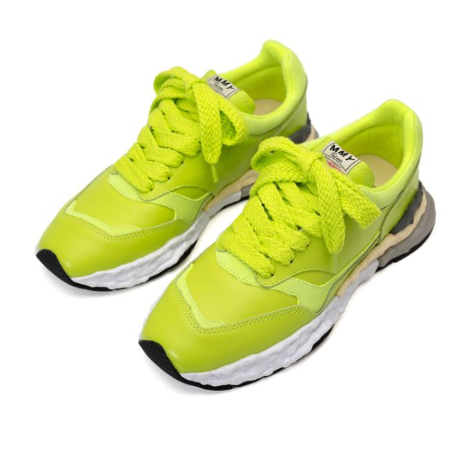 Maison MIHARA YASUHIRO GEORGE OG Sole Leather Low-top Sneaker 'Green' A10FW702-GRN sold by KicksCrew product image thumbnail 2