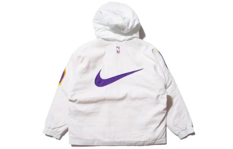 (WMNS) Nike x AMBUSH NBA Lakers Jacket 'Summit White Purple Yellow' DB1617-121 sold by KicksCrew