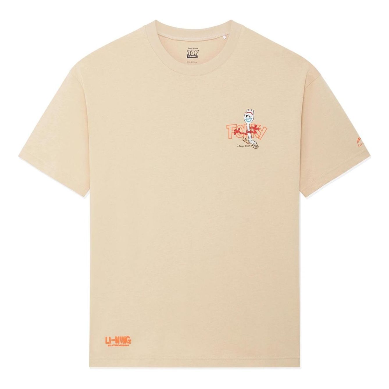 Li-Ning x Disney Toy Story Graphic T-shirt 'Light Brown' AHSS617-1 sold by KicksCrew