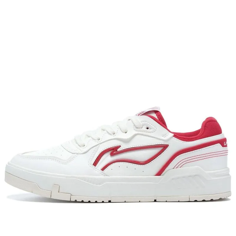 Li-Ning Light Cool Casual Shoes 'White Red' AGCT009-1 sold by KicksCrew