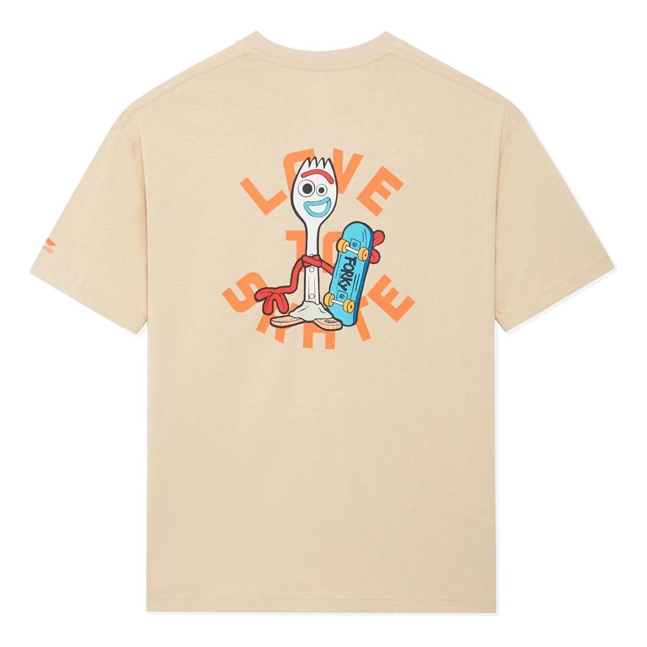 Li-Ning x Disney Toy Story Graphic T-shirt 'Light Brown' AHSS617-1 sold by KicksCrew product image thumbnail 2