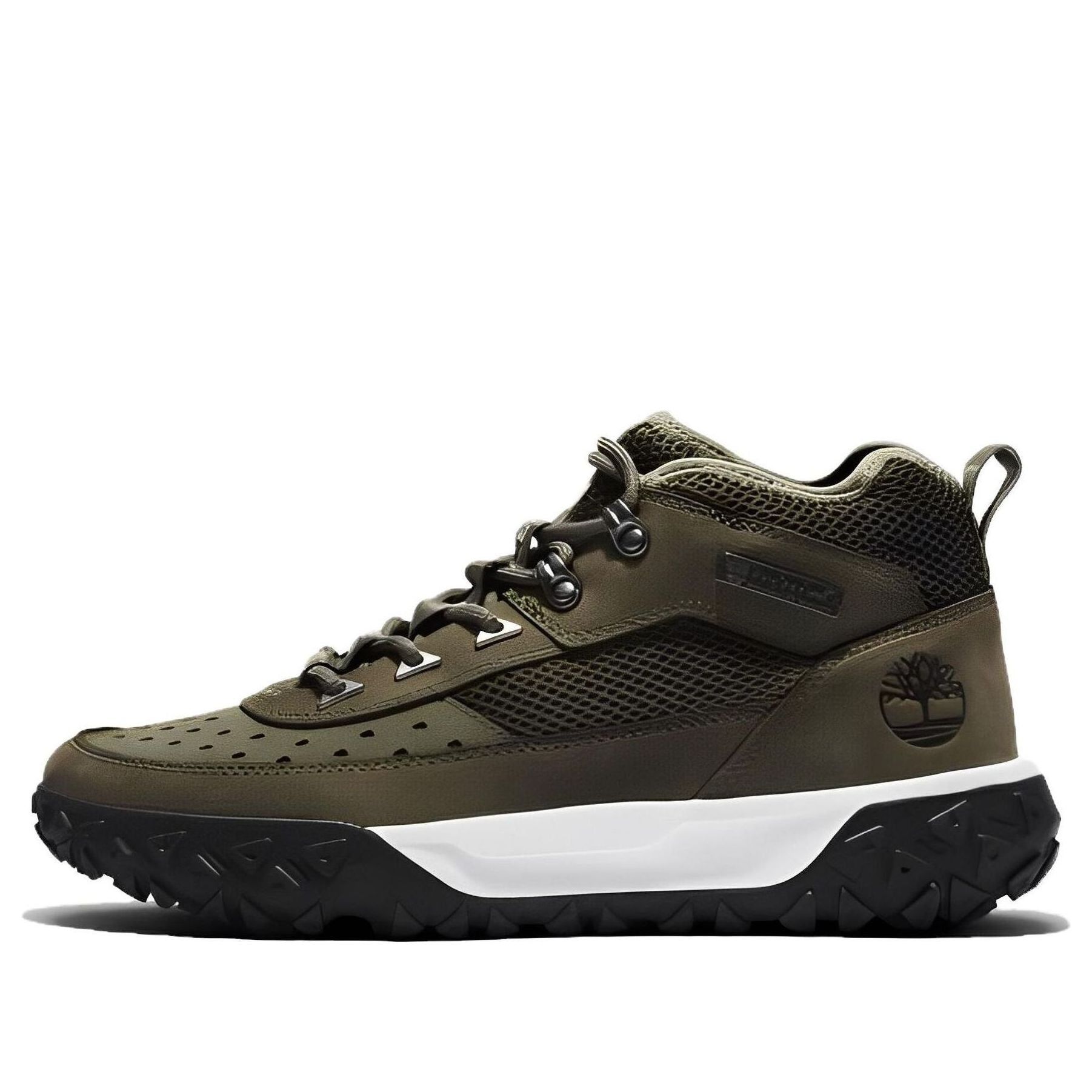 Timberland GreenStride Motion 6 Leather Hiking Boot 'Dark Green' A5VCV sold by KicksCrew