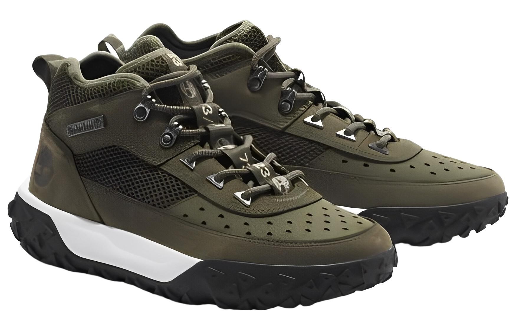 Timberland GreenStride Motion 6 Leather Hiking Boot 'Dark Green' A5VCV sold by KicksCrew product image thumbnail 4