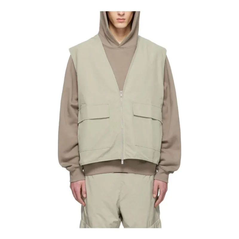 Fear of God Essentials SS22 Cotton Vest 'Sea Foam' FOG-SS22-499 sold by KicksCrew