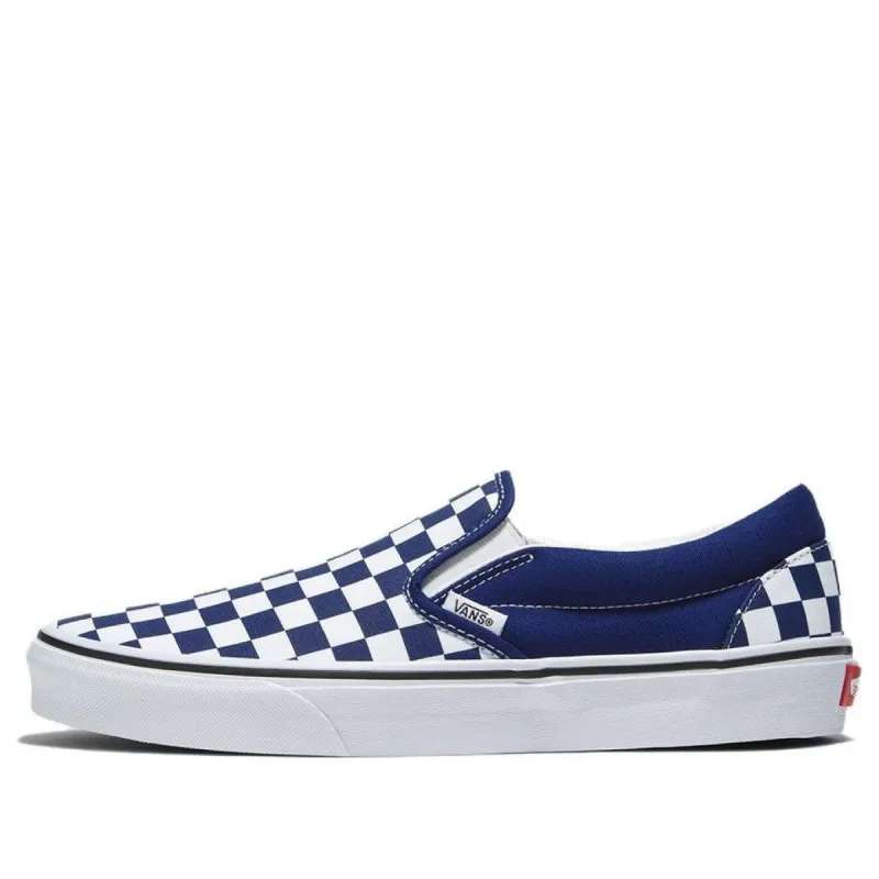Vans Classic Slip-On 'Checkerboard - Beacon Blue' VN000BVZBYM sold by KicksCrew