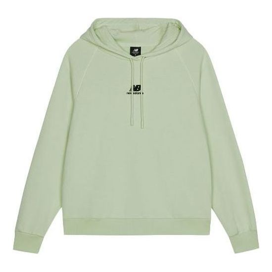 (WMNS) New Balance Lifestyle Classic Hoodie 'Lime Green' AWT13347-CGN sold by KicksCrew