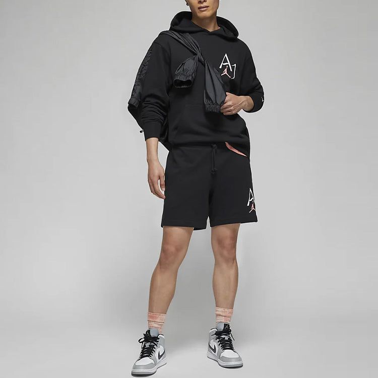 Air Jordan Logo Hoodie 'Black White' DM1411-010 sold by KicksCrew product image thumbnail 3