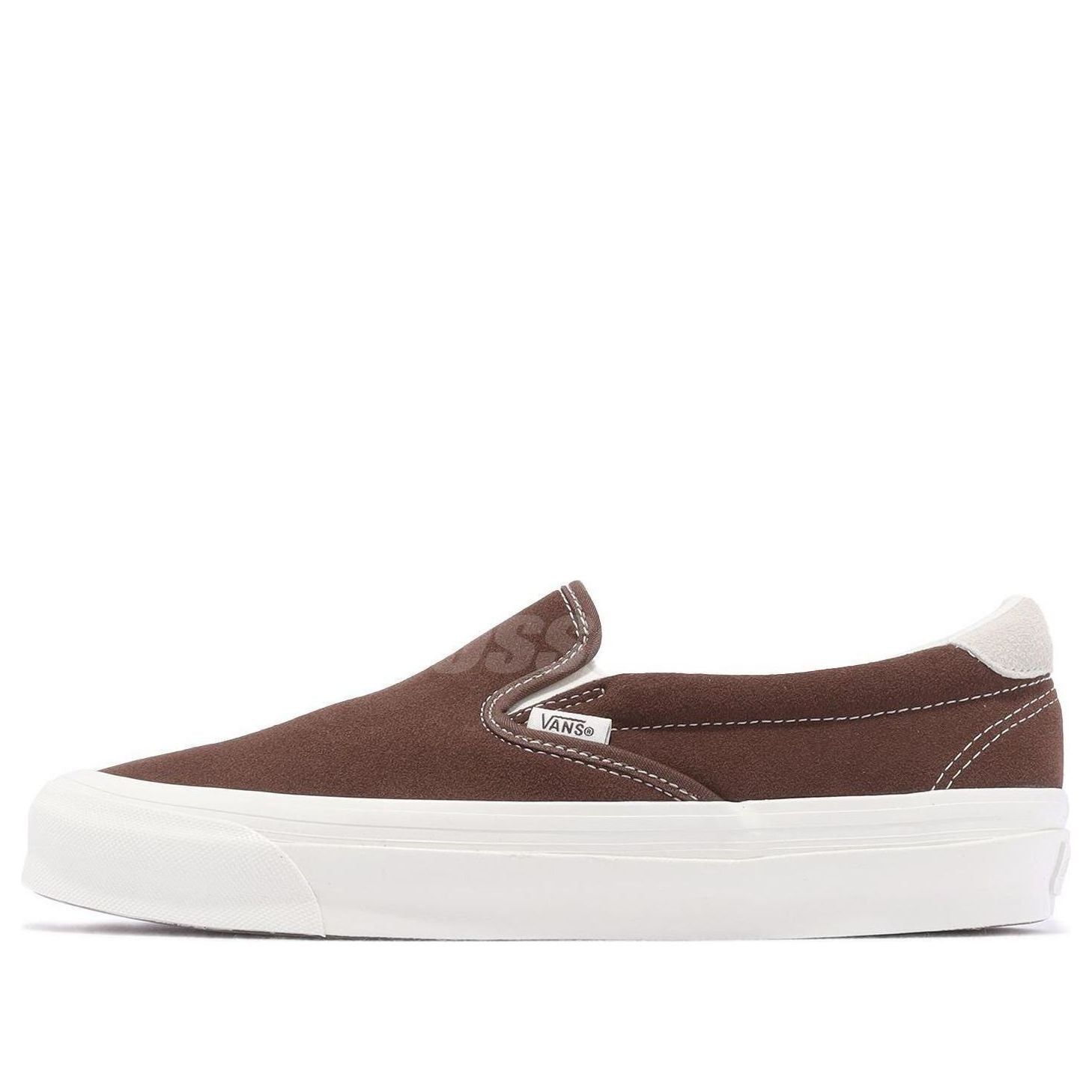 Vans OG Slip-On 59 LX 'Brown' VN0007QEBRO sold by KicksCrew