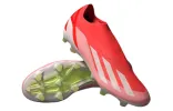 adidas X Crazyfast Elite Laceless Firm Ground Cleats 'Solar Red Cloud White' IG0611 sold by KicksCrew