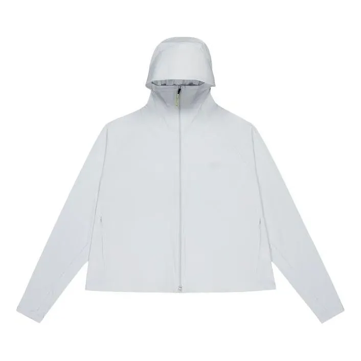 New Balance Full Zip Sunscreen Jacket 'Grey' MDE24222-GR sold by KicksCrew