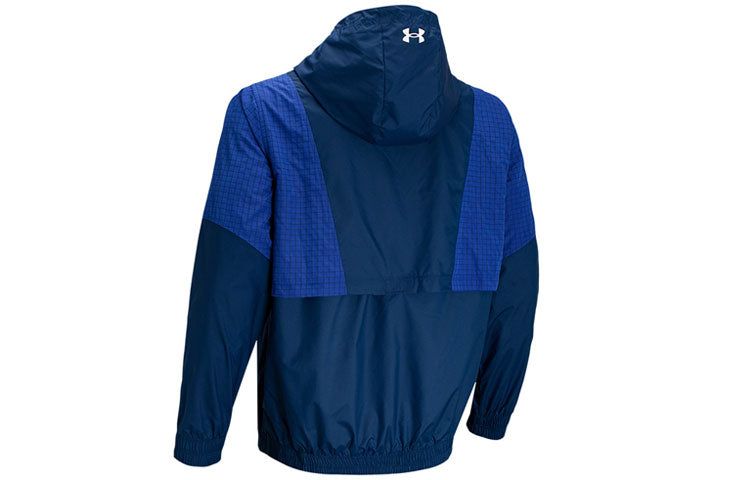Under Armour Project Rock Storm Windbreaker 'Royal Blue' 1367075-404 sold by KicksCrew product image thumbnail 2