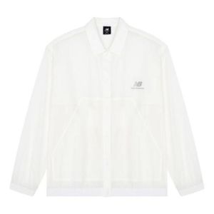 New Balance FW22 Sportswear Jacket 'White Grey' AMJ23301 sold by KicksCrew