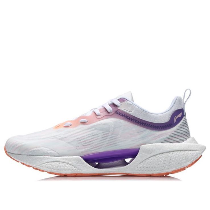 (WMNS) Li-Ning Super Light 18 'White Purple' ARMR008-7 sold by KicksCrew