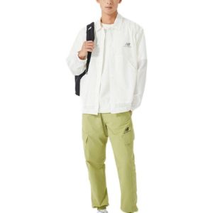 New Balance FW22 Sportswear Jacket 'White Grey' AMJ23301 sold by KicksCrew