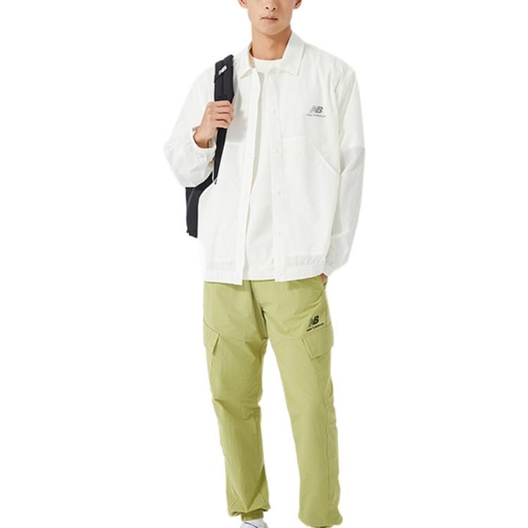 New Balance FW22 Sportswear Jacket 'White Grey' AMJ23301 sold by KicksCrew product image thumbnail 4