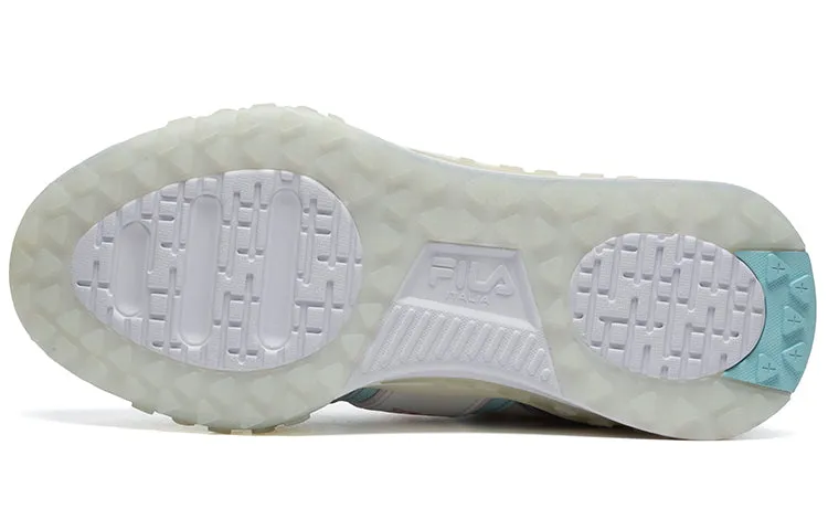 (WMNS) FILA Brick Sneakers 'Grey Blue Pink' F12W231125FSB sold by KicksCrew product image thumbnail 5