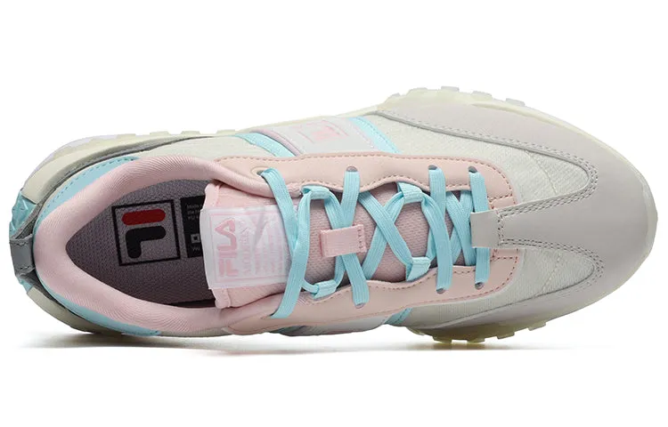 (WMNS) FILA Brick Sneakers 'Grey Blue Pink' F12W231125FSB sold by KicksCrew product image thumbnail 3