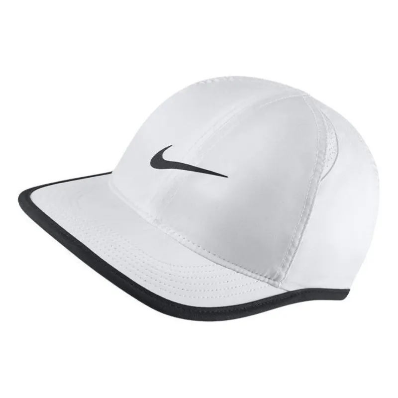 Nike Aerobill Featherlight Cap Hat 'White' 739376-100 sold by KicksCrew