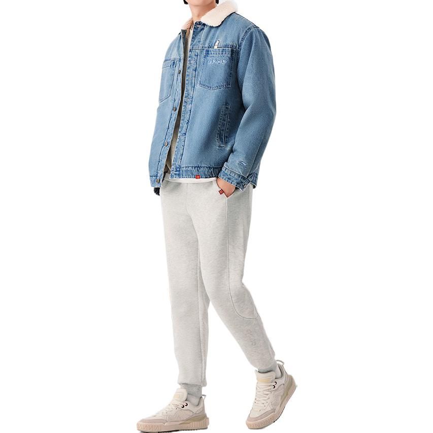 Li-Ning Lifestyle Essential Joggers 'White' AKLT017-5 sold by KicksCrew product image thumbnail 2