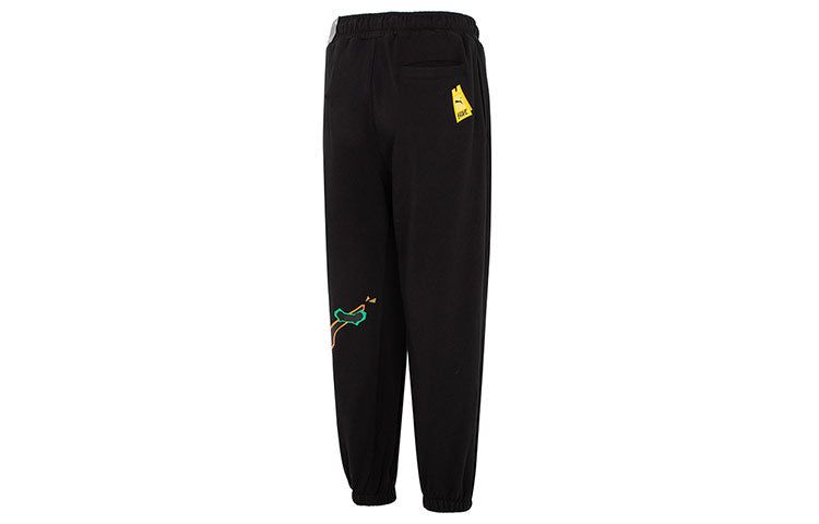 Puma Classics Street Sport Sweatpants 'Black' 539971-01 sold by KicksCrew product image thumbnail 2