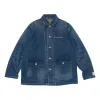 HUMAN MADE Future Past Denim Coverall Jacket 'Indigo' HM25JK023 sold by KicksCrew