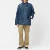 HUMAN MADE Future Past Denim Coverall Jacket 'Indigo' HM25JK023 sold by KicksCrew