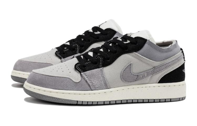 (GS) Air Jordan 1 Low SE Craft 'Inside Out Cement Grey' FD9088-002 sold by KicksCrew product image thumbnail 3