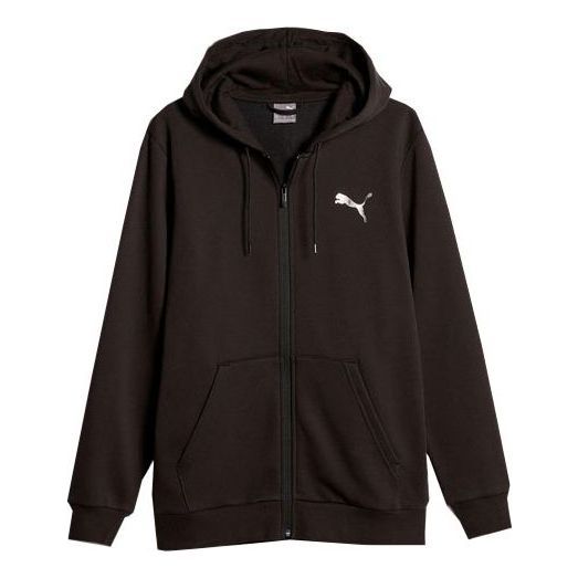 Puma Hooded Zipped Jacket 'Black' 678377-01 sold by KicksCrew