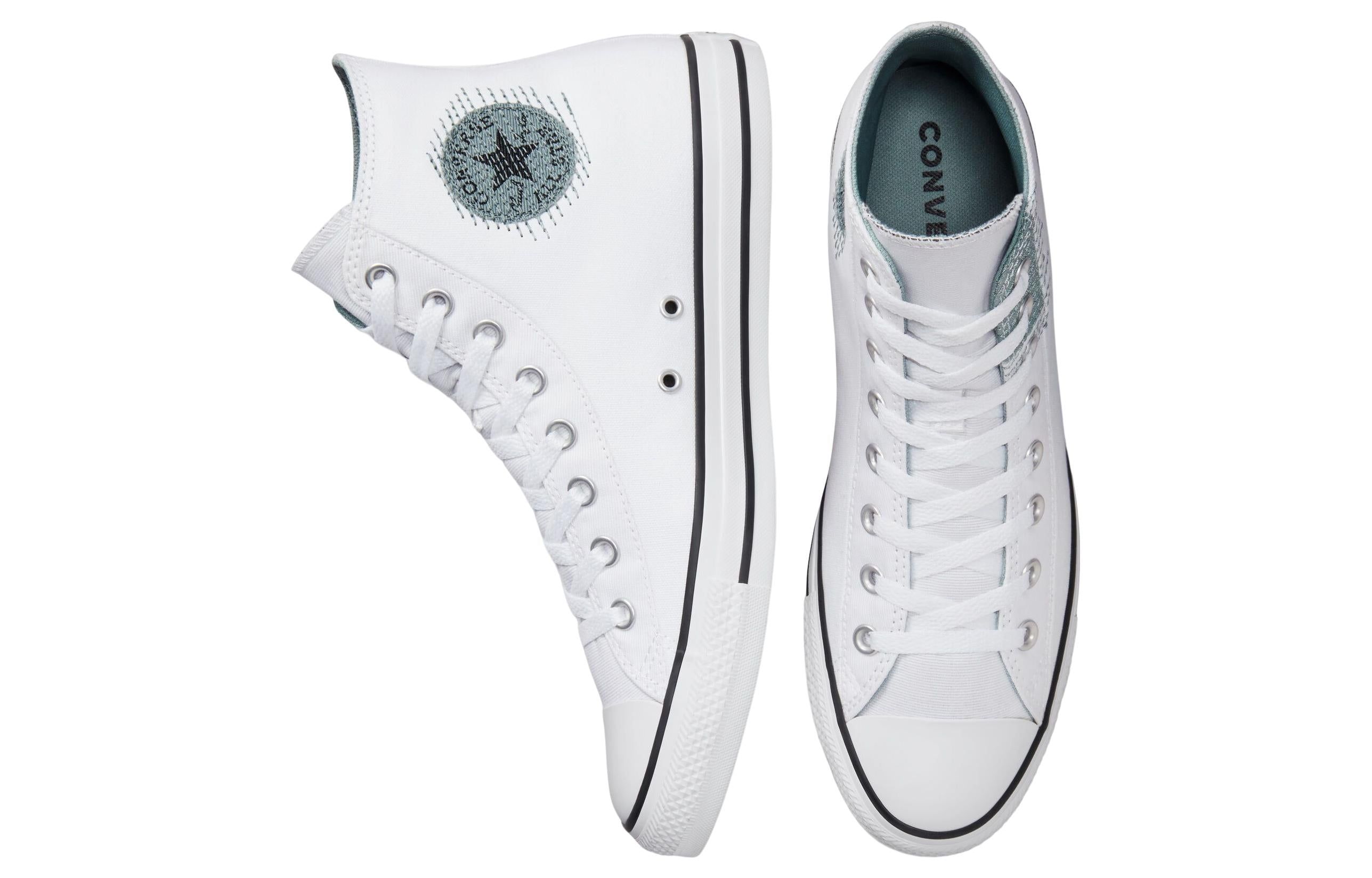 Converse Chuck Taylor All Star High 'Stitched Patch - White' A05031F sold by KicksCrew product image thumbnail 4