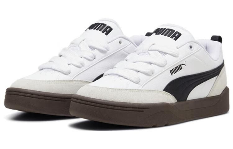 PUMA Park Lifestyle OG Sneakers 'White Black Brown' 397262-01 sold by KicksCrew product image thumbnail 4