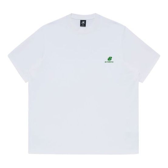 New Balance x Nice Rice Logo Tee 'White' AMT22380-WT sold by KicksCrew