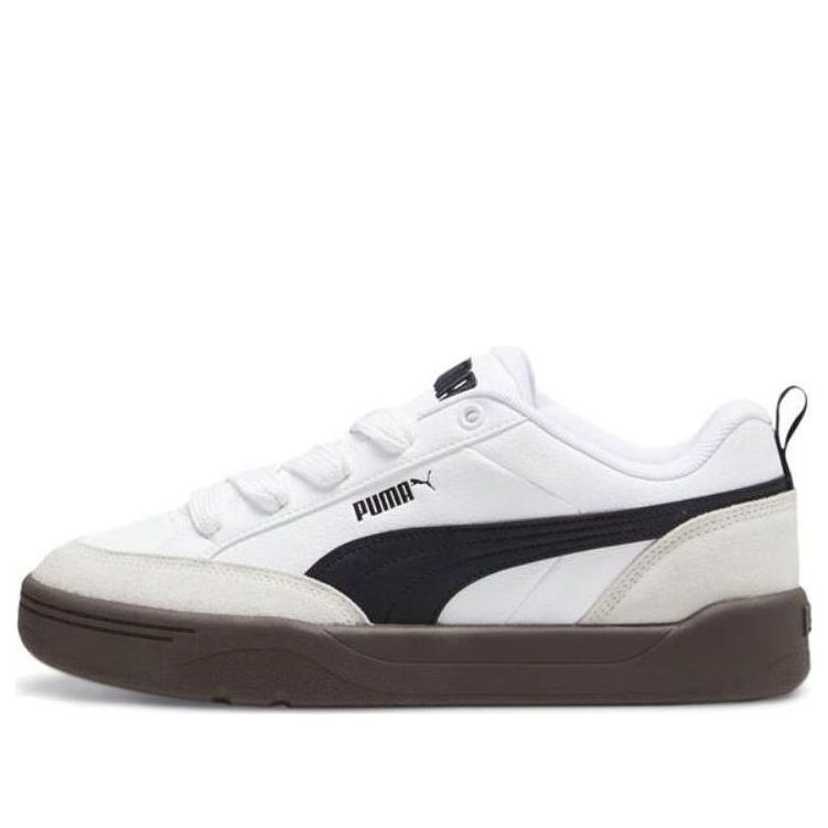 PUMA Park Lifestyle OG Sneakers 'White Black Brown' 397262-01 sold by KicksCrew