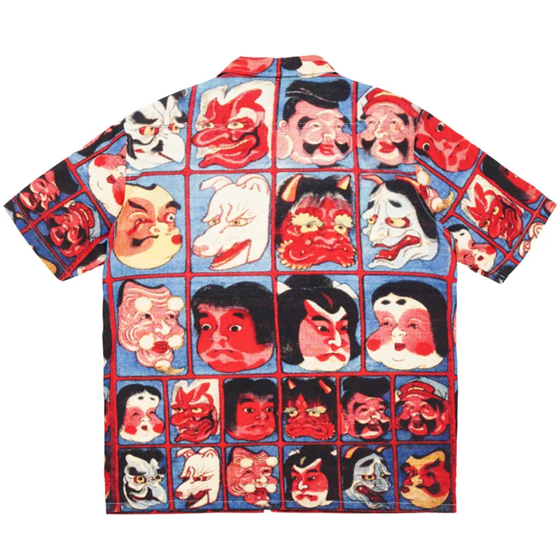 Palace Ss24 D-man Shirt 'Masks' P26SHT031 sold by KicksCrew product image thumbnail 2