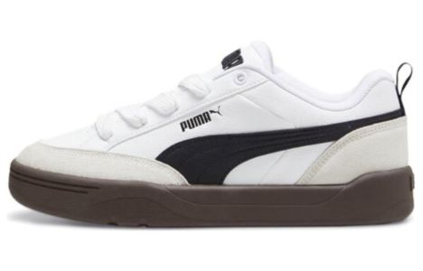 PUMA Park Lifestyle OG Sneakers 'White Black Brown' 397262-01 sold by KicksCrew
