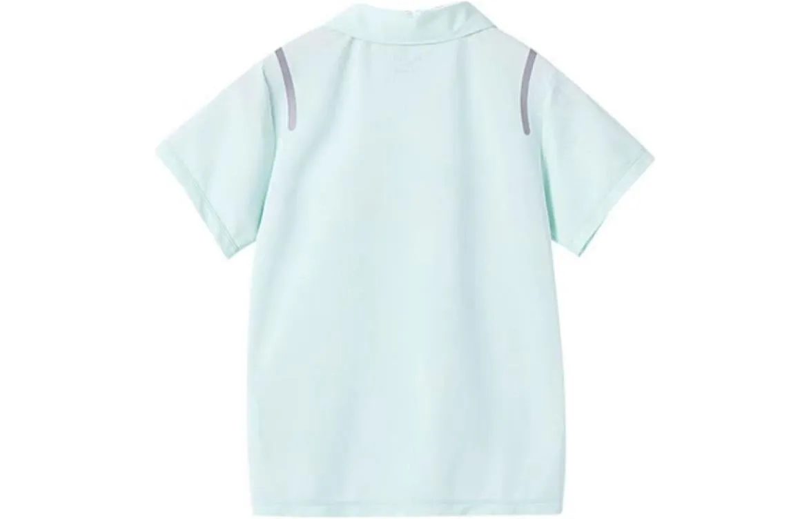 (GS) Mizuno Logo Graphic T-shirt 'Teal' T2254 sold by KicksCrew product image thumbnail 2