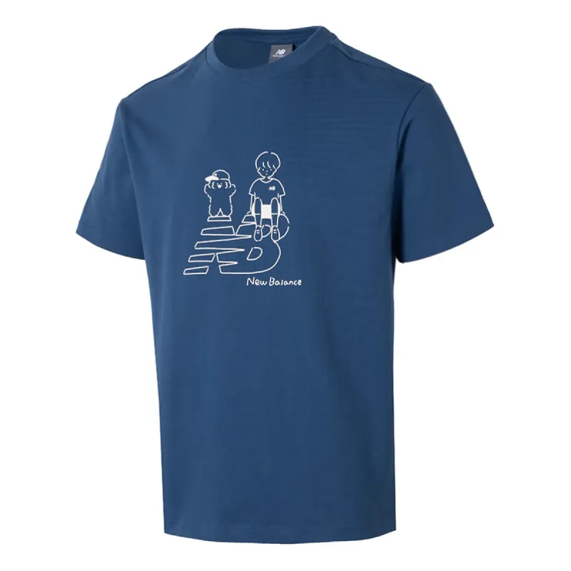 New Balance x Noritake Graphic T-Shirt ' Navy' AMT42337-NYY sold by KicksCrew