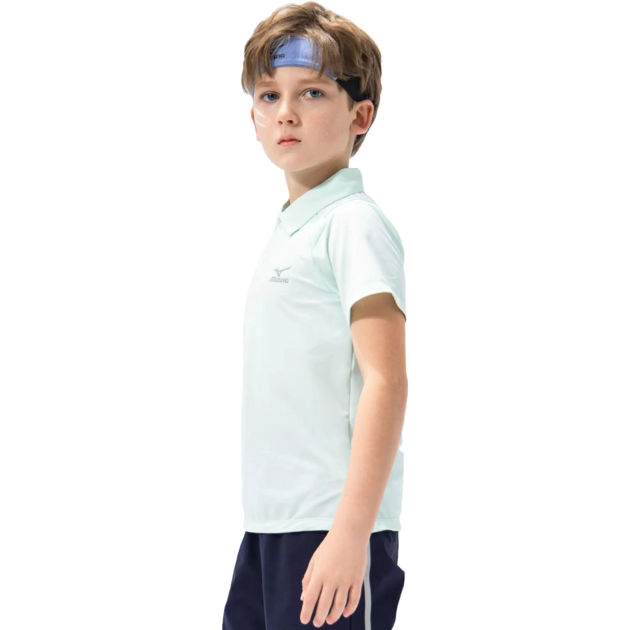 (GS) Mizuno Logo Graphic T-shirt 'Teal' T2254 sold by KicksCrew product image thumbnail 4