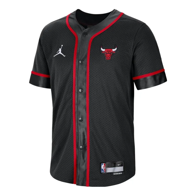 Air Jordan NBA Chicago Bulls Statement Edition Shirt 'Black' DR2405-010 sold by KicksCrew