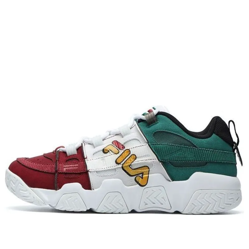FILA FUSION ADE Barricade Sneakers 'White Green Red' T12M041202FWA sold by KicksCrew