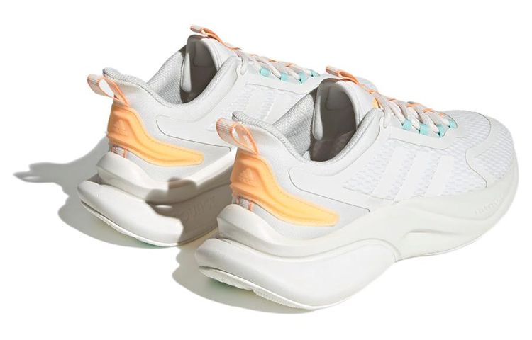 (WMNS) Adidas AlphaBounce Sportswear Shoes 'White Yellow' IF6033 sold by KicksCrew product image thumbnail 3