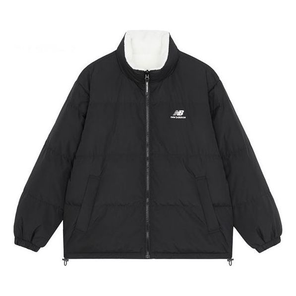 New Balance Logo Print Jacket 'Black White' 5PB43153-BK sold by KicksCrew