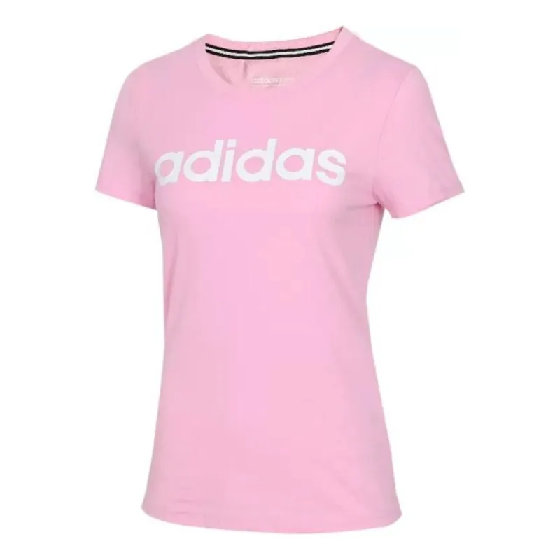 (WMNS) adidas City Escape T-Shirt 'Pink White' DW7945 sold by KicksCrew