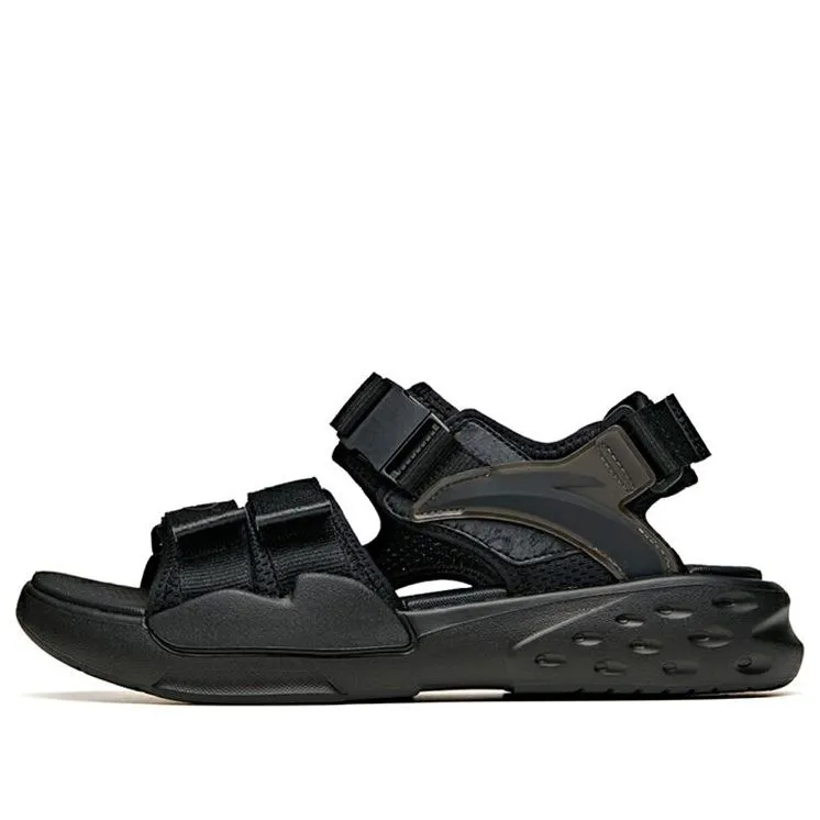 ANTA C37 Sandals 'Black' 912126961-3 sold by KicksCrew